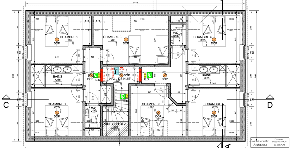 Eerste verdieping vakantiewoning Achouffe